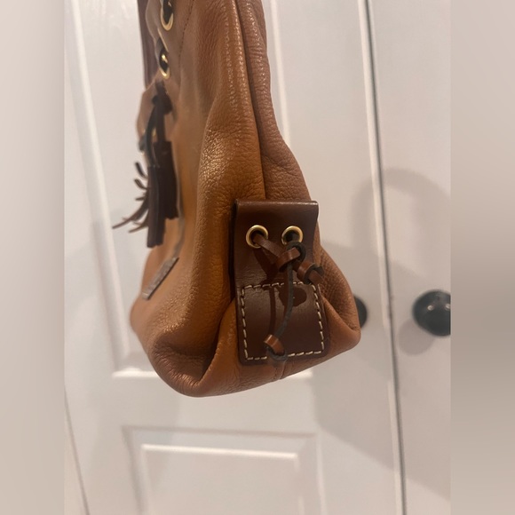 Dooney & Bourke Brown Leather Handbag - Picture 7 of 12